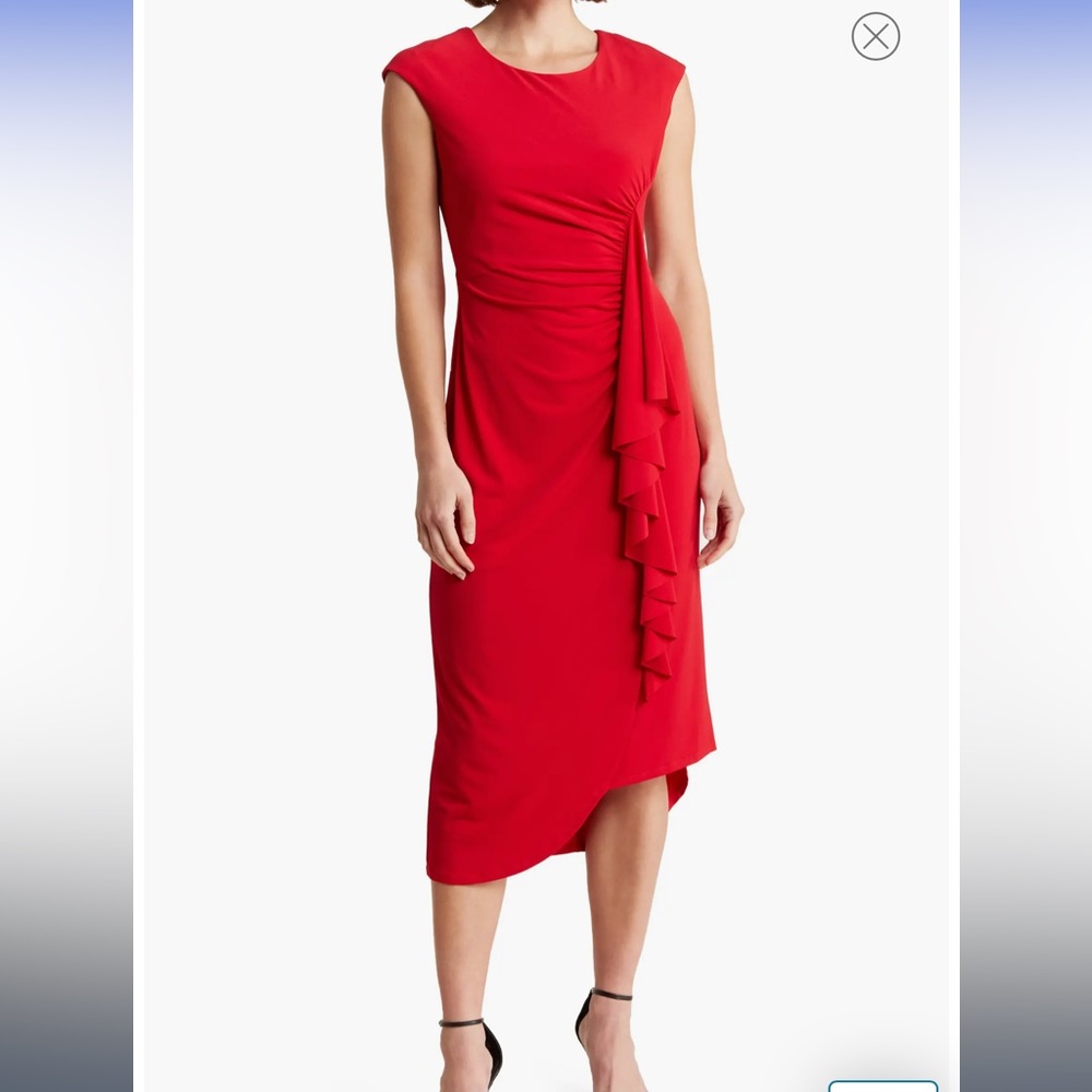 Connected Apparel red dress